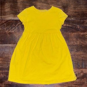 solid yellow dress